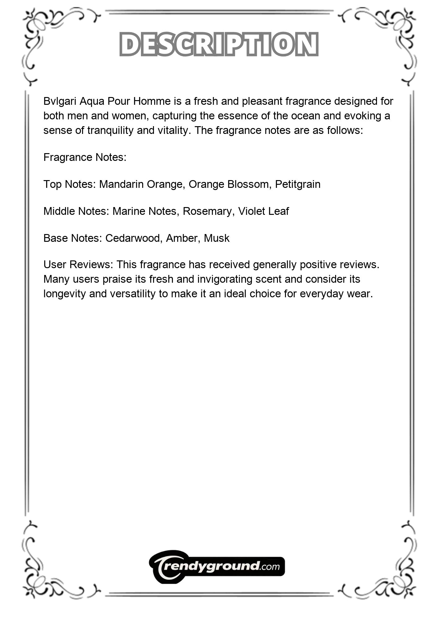 M46 - Men 男士 寶格麗水之男香 Bvlgari Aqua Pour Homme Travel Spray 2ml, 5ml, 10ml 體驗裝