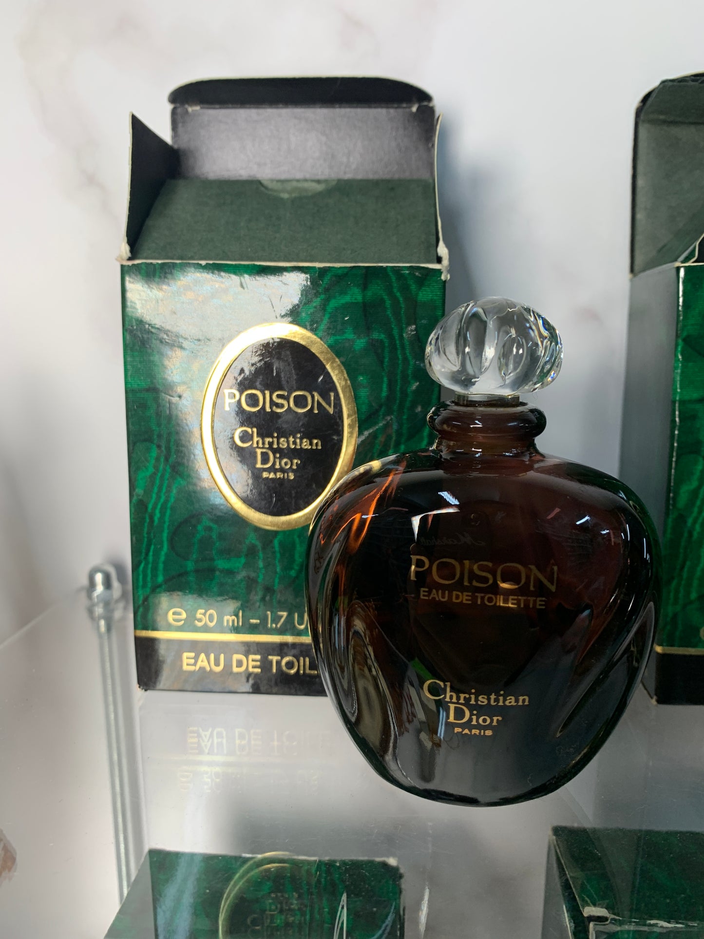 Rare Christian Dior Posion Eau de Toilette EDT 50ml 1.7 oz - CD