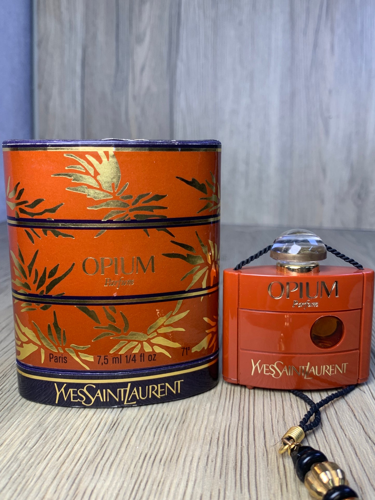 YSL Yves Sainnt Laurennt Opium 7.5 ml 1/4 oz Perfume Parfum - 080425