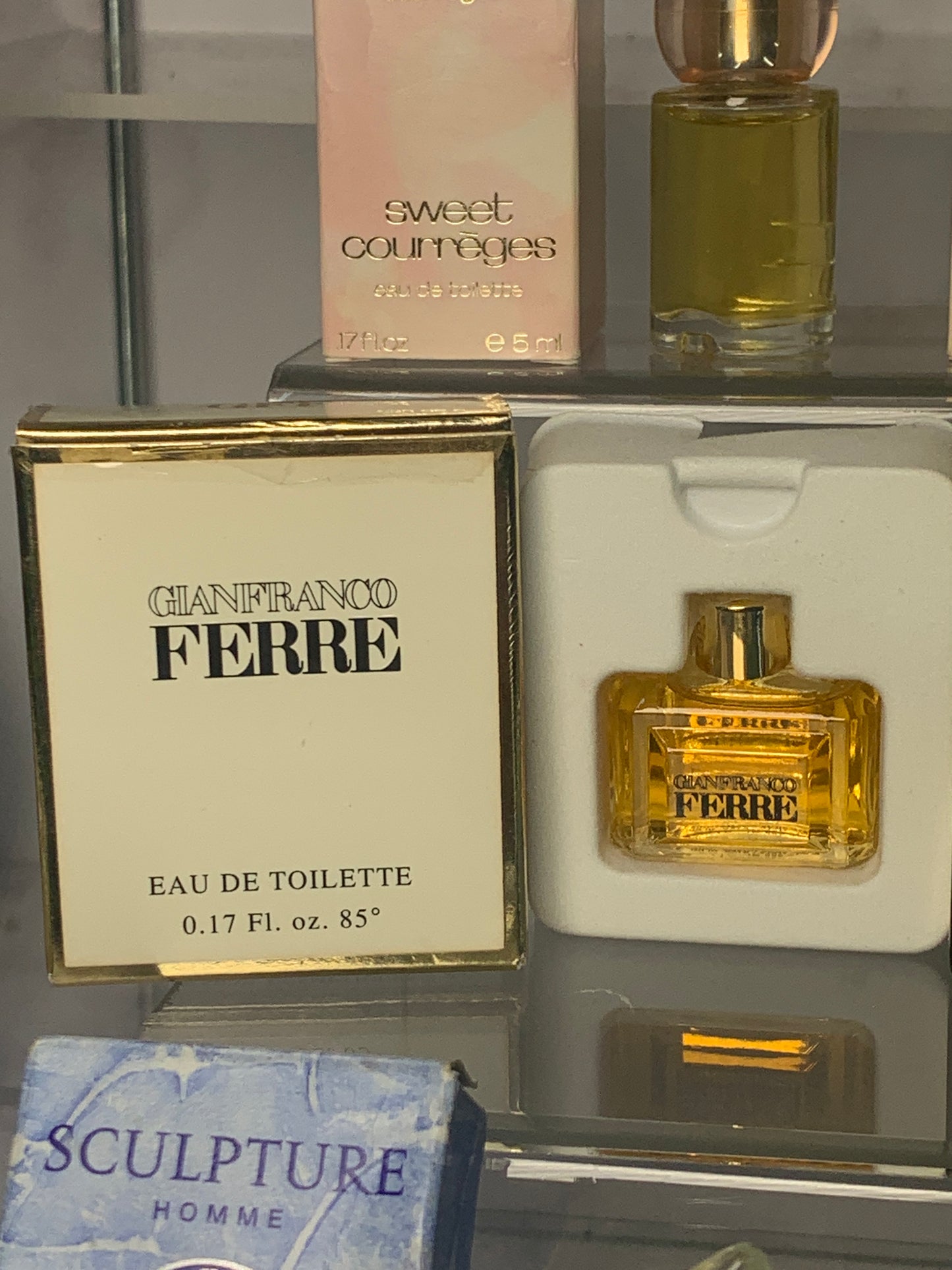 Courreges Ferre Krizia sculpture davidoff eau de toilette EDT - 121223-D