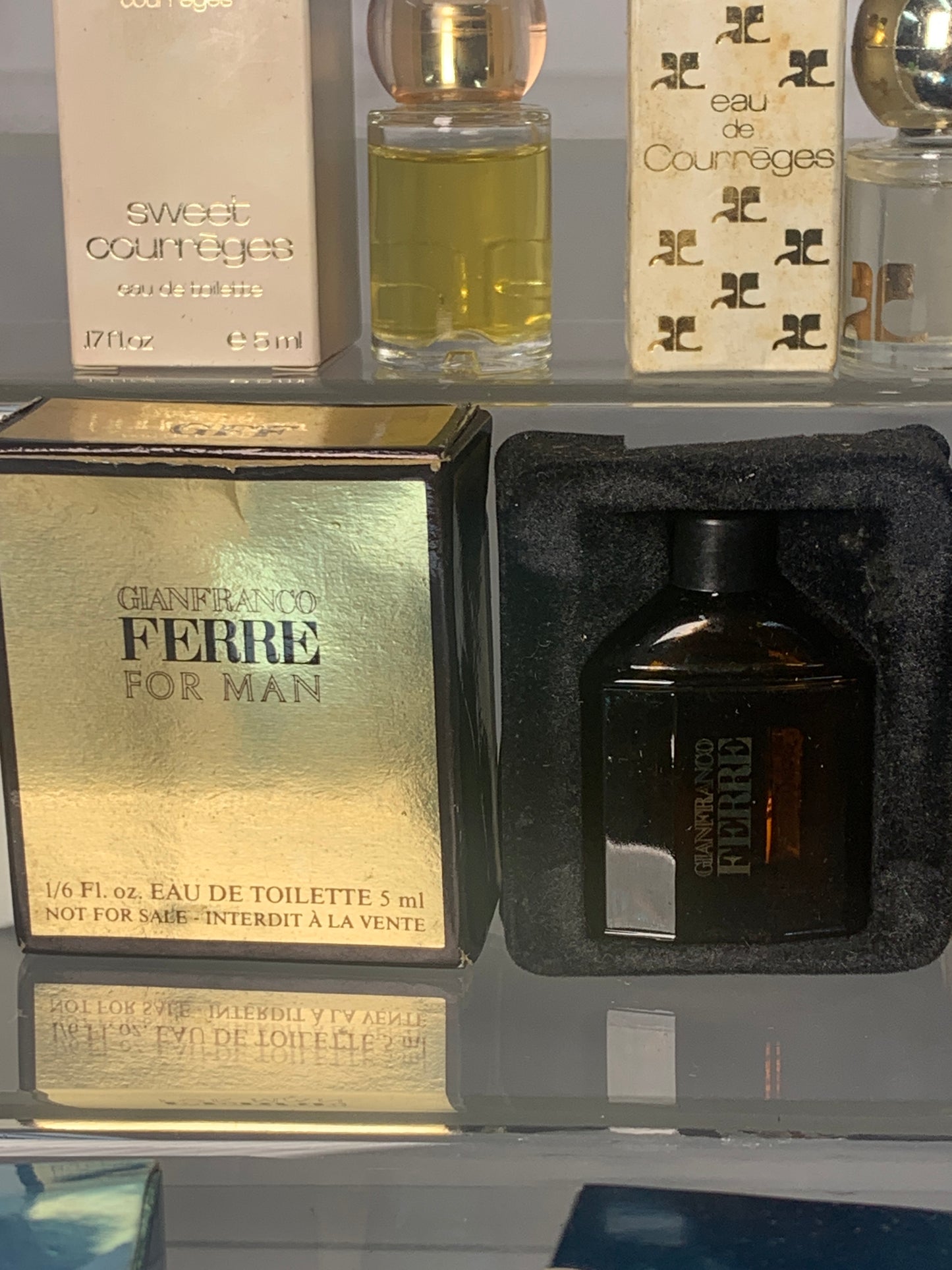 Courreges Ferre Krizia sculpture davidoff eau de toilette EDT - 121223-D