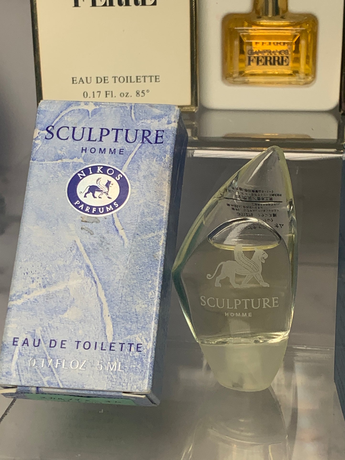 Courreges Ferre Krizia sculpture davidoff eau de toilette EDT - 121223-D