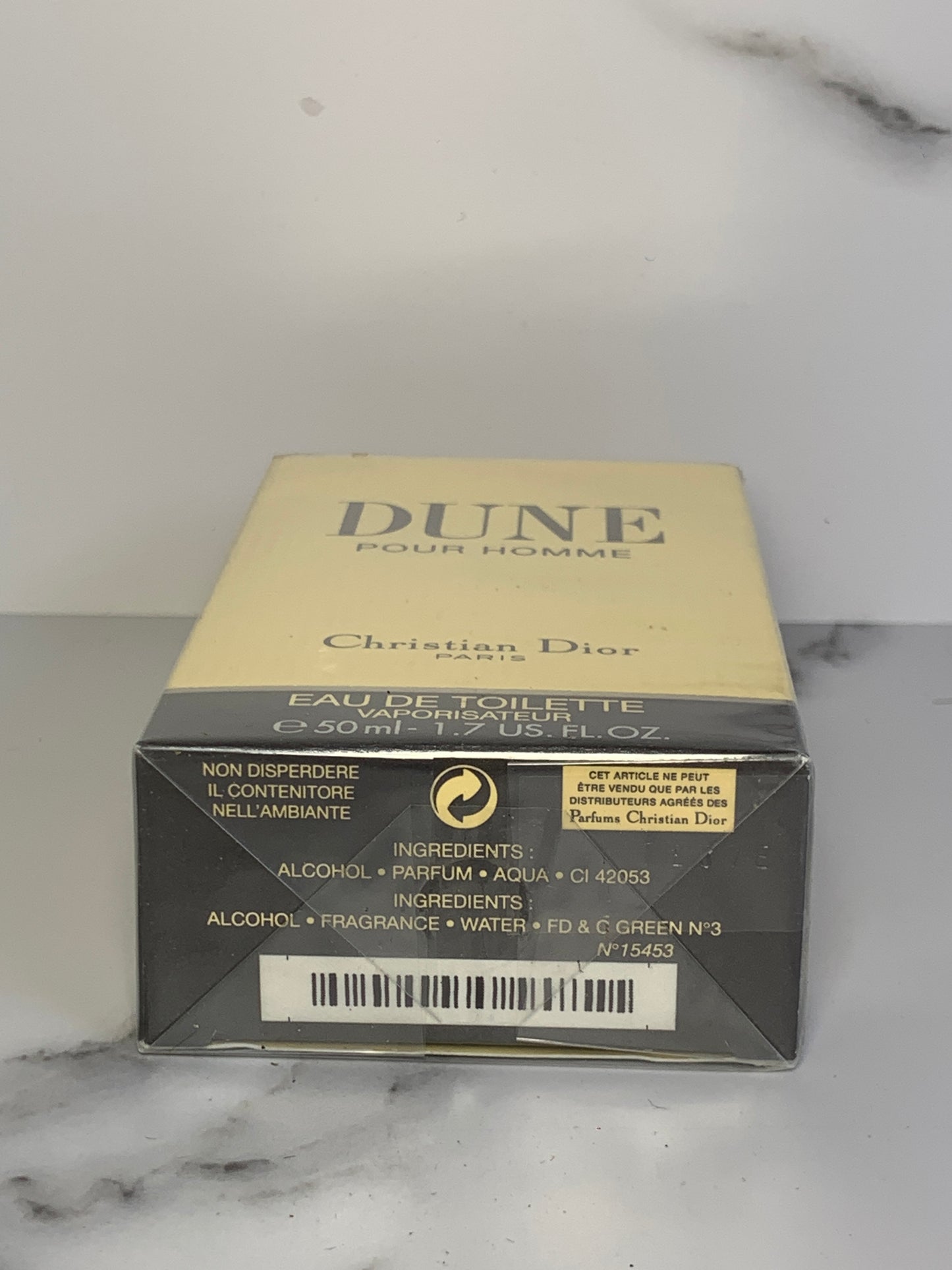 Sealed Christian Dior DUNE 50ml 1.7 oz EDT eau de toilette Perfume - 230425