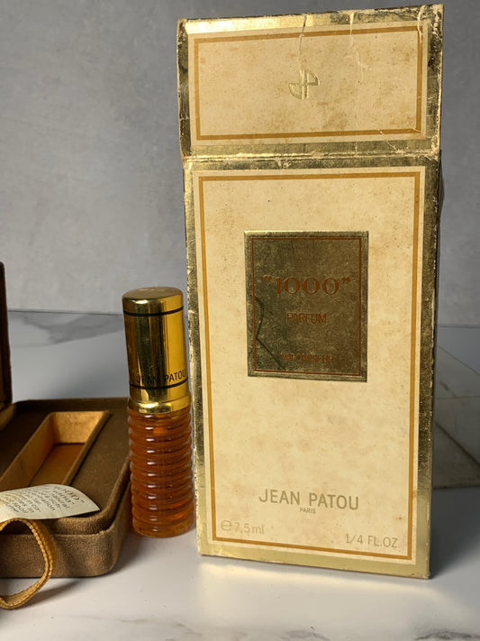Jean Patou 1000 7.5ml 1/4 oz  parfum perfume  - 130525