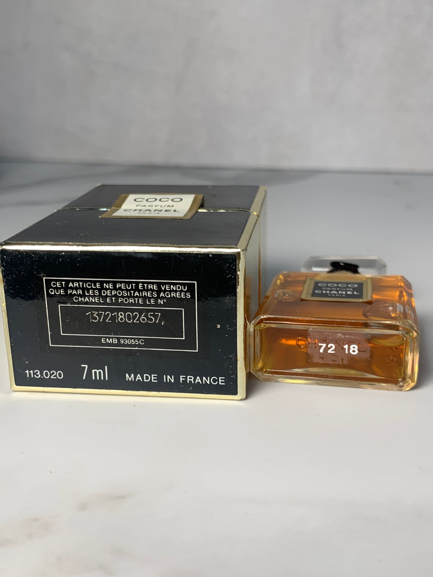 Sealed Chanel Coco 7.5ml 1/4 oz Parfum perfume - 130525