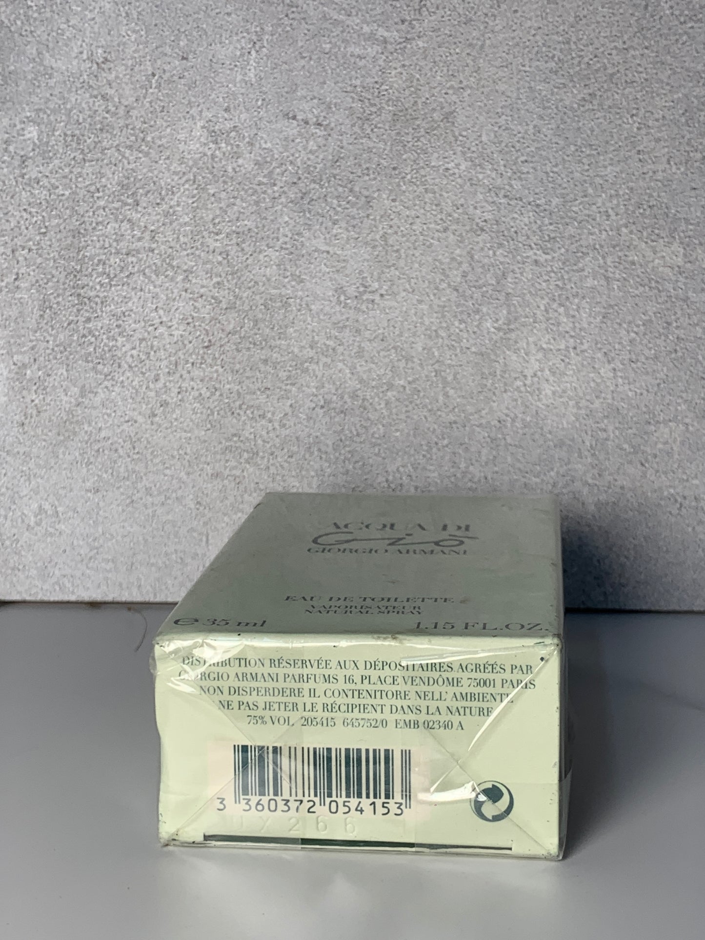 Sealed Acqua di gio Giorgio Armani 35ml 1.15 oz eau de toilette EDT - 230525
