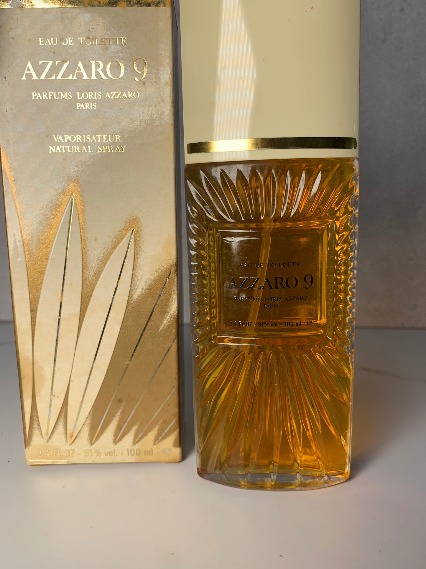 Azzaro 9 100ml 3.4 oz eau de toilette EDT - 230525