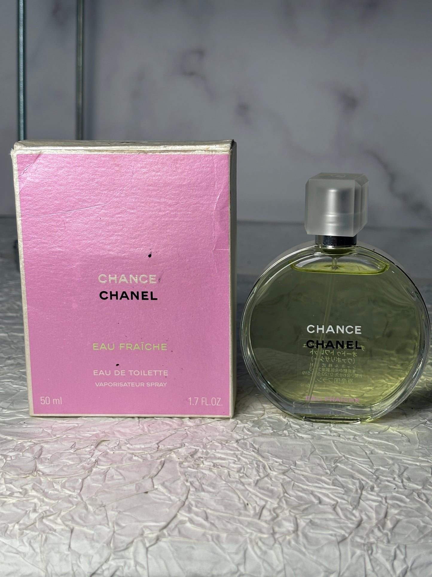 Auth Chanel Chance EDT 50ml 1.7 oz eau de toilette 020125-8