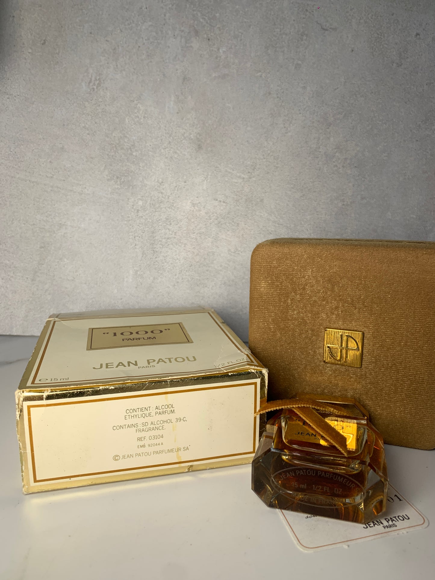 Sealed Jean Patou 1000 15ml 1/2 oz Parfum - 230525