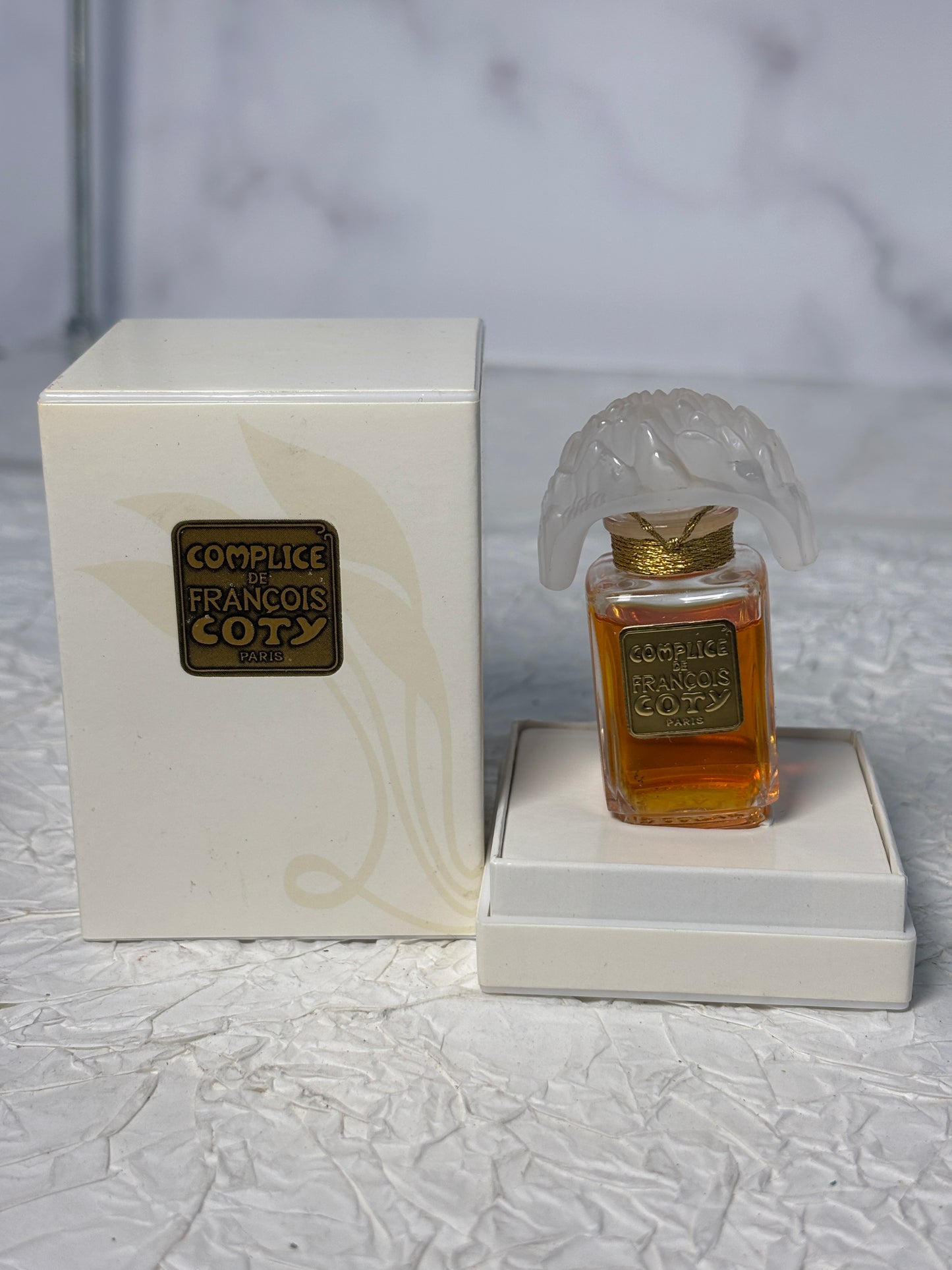 Sealed Coty Francois Complice Dior 7.5ml 1/4 oz Parfum Perfume 020125-35
