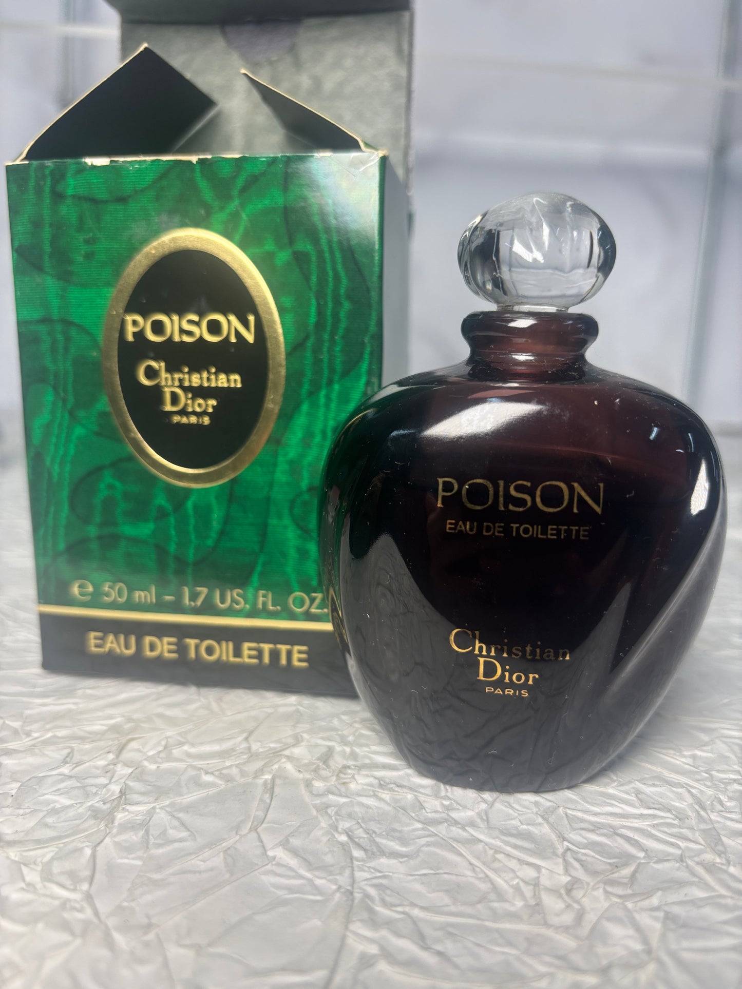 Christian Dior Poison 50ml 1.7 oz eau de toilette EDT - 070125-23