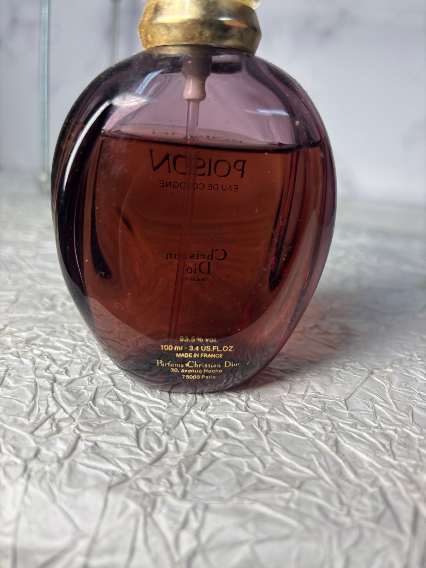 Christian Dior Poison 100ml 3.4 oz eau de cologne EDC - 070125-39