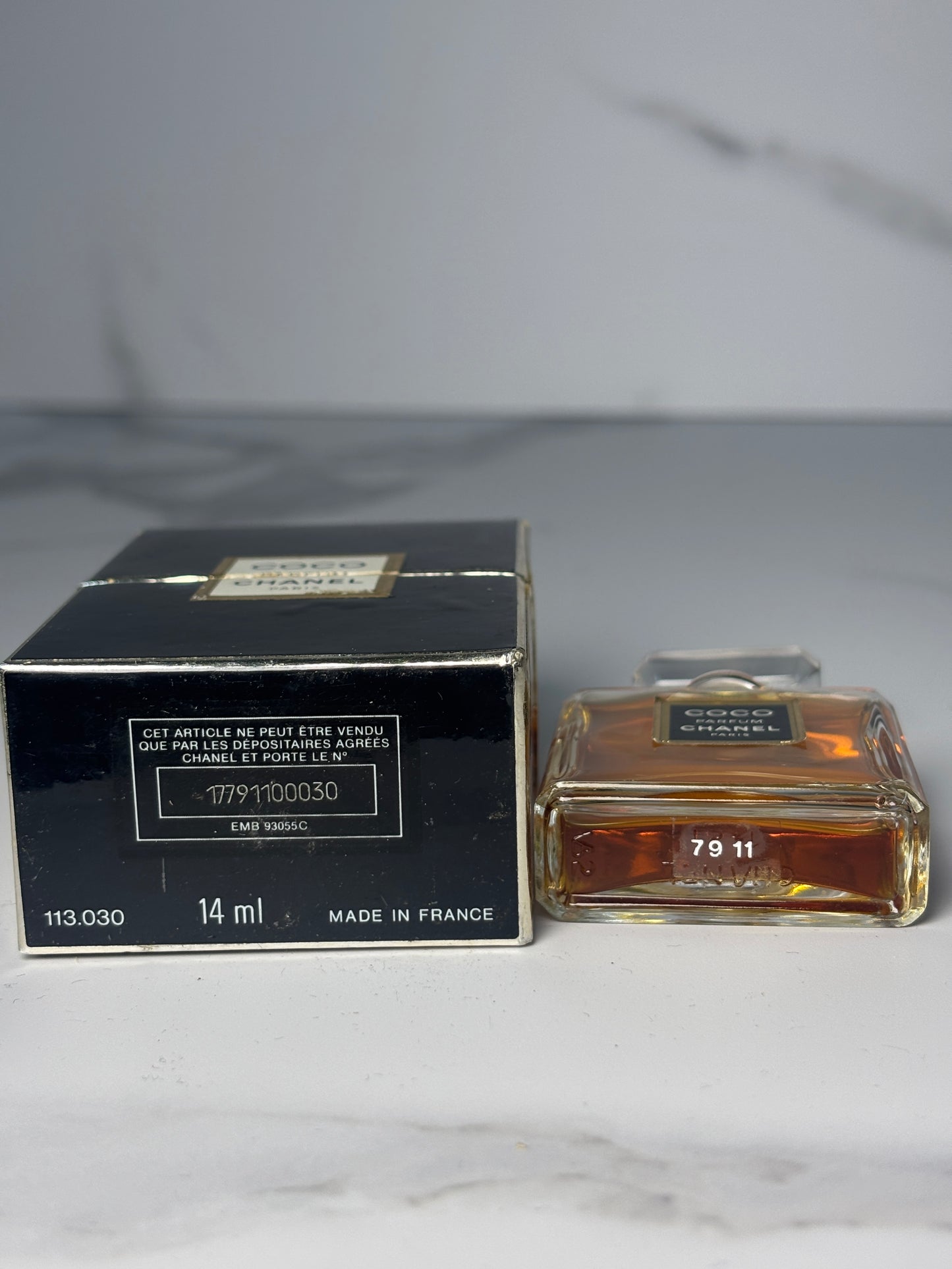 Auth Chanel coco 14ml 1/2 oz Parfum Perfume - 120225