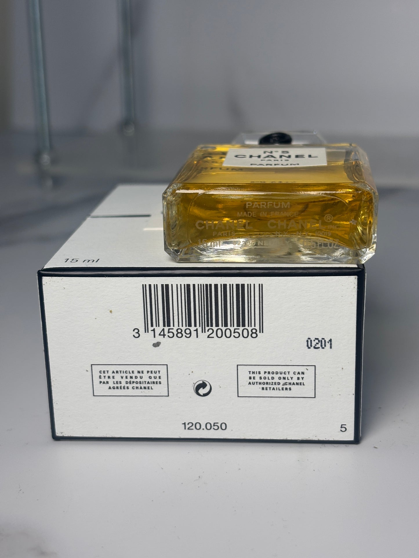 Auth Chanel No. 5 Parfum 15ml 1/2 oz Perfume - 280225