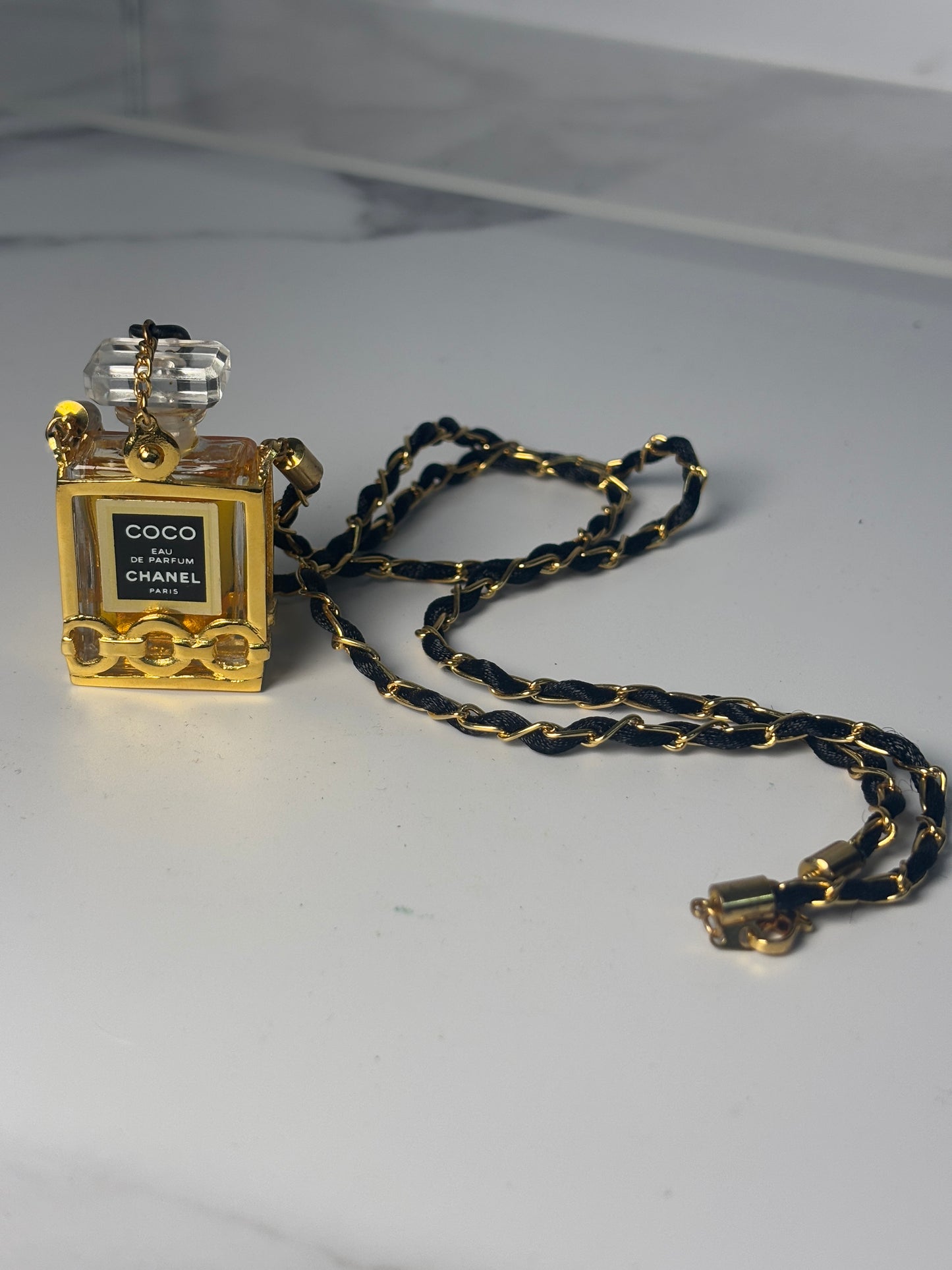 Auth Chanel COCO Necklace Eau de Parfum EDP - 280225
