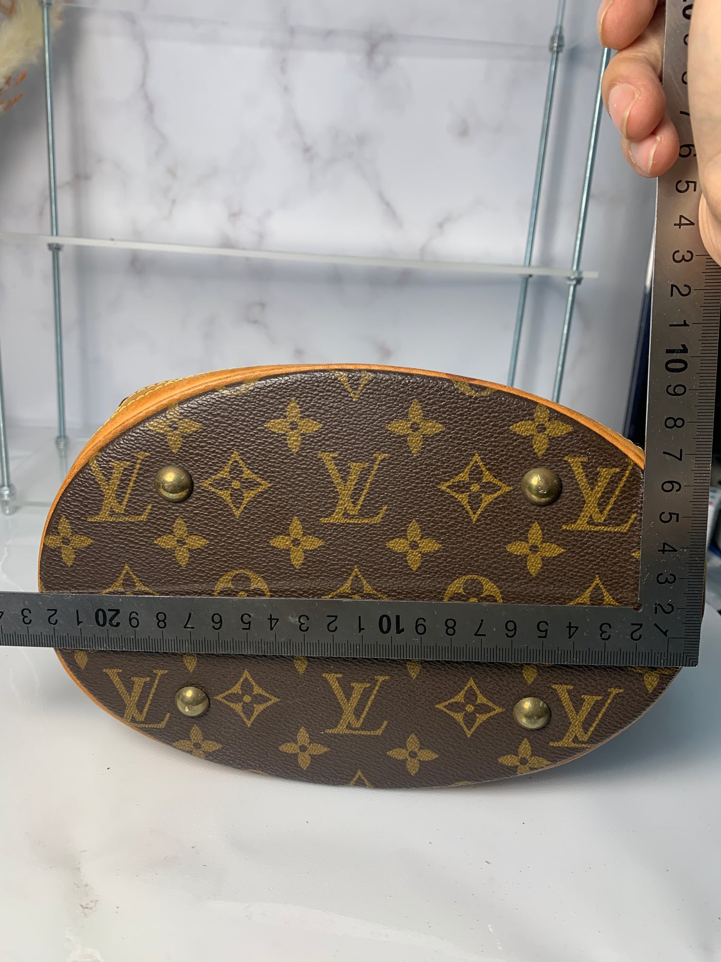 Auth Louis Vuitton LV Monogram Bucket bag handbag - 140524