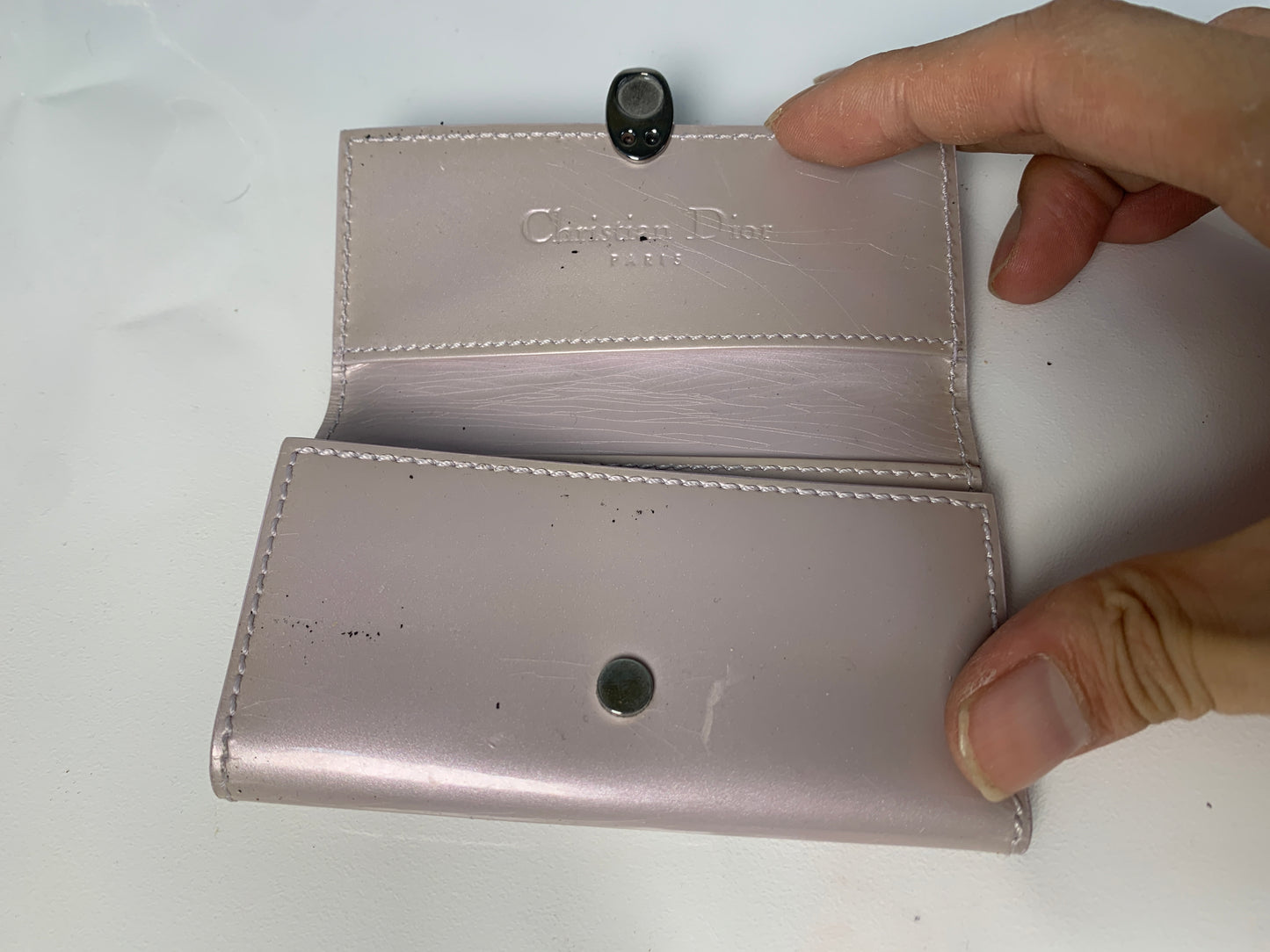 Rare Women Christian Dior key holder wallet - 040424
