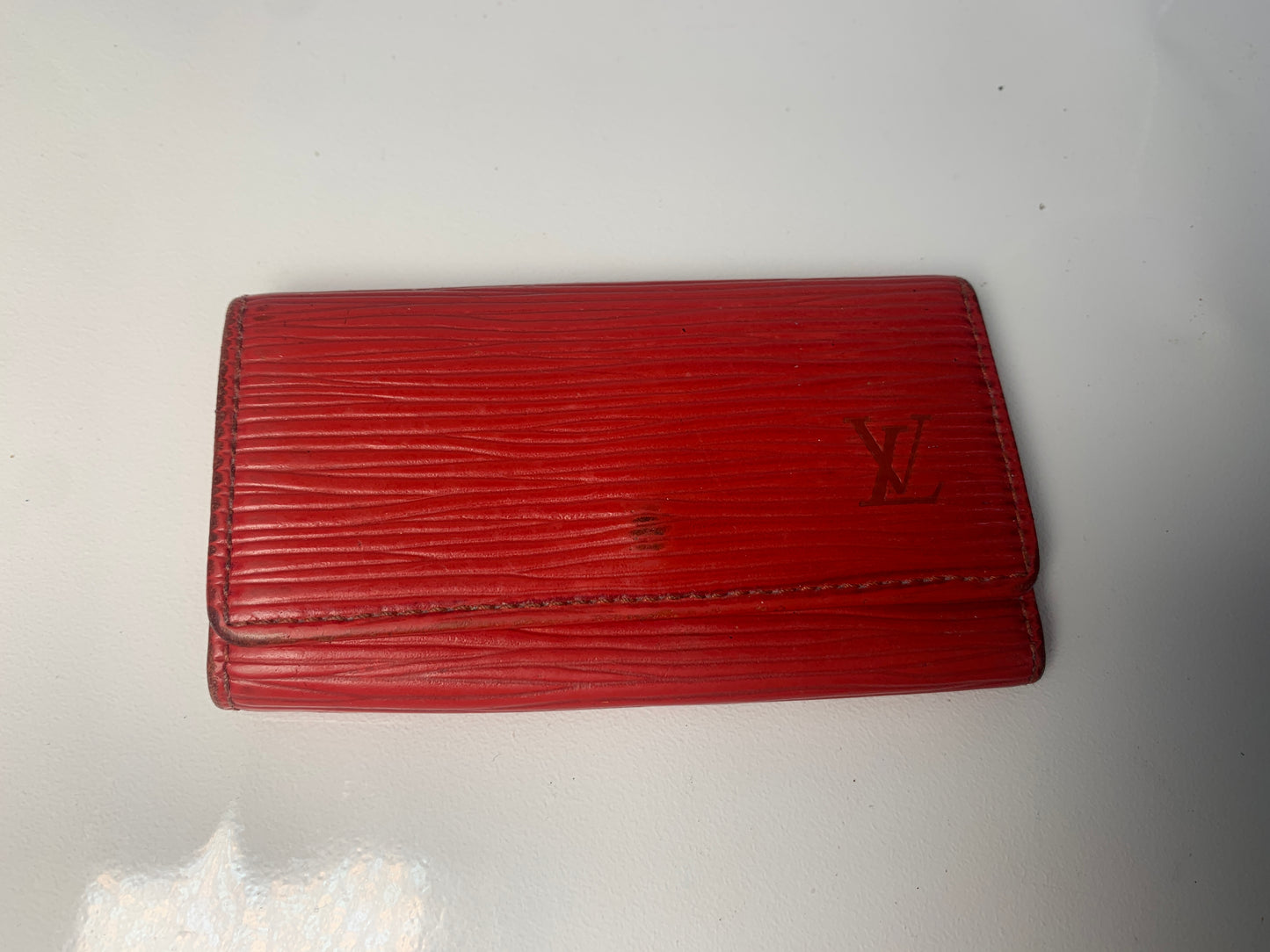 Rare Women Louis Vuitton EPI key holder wallet - 040424