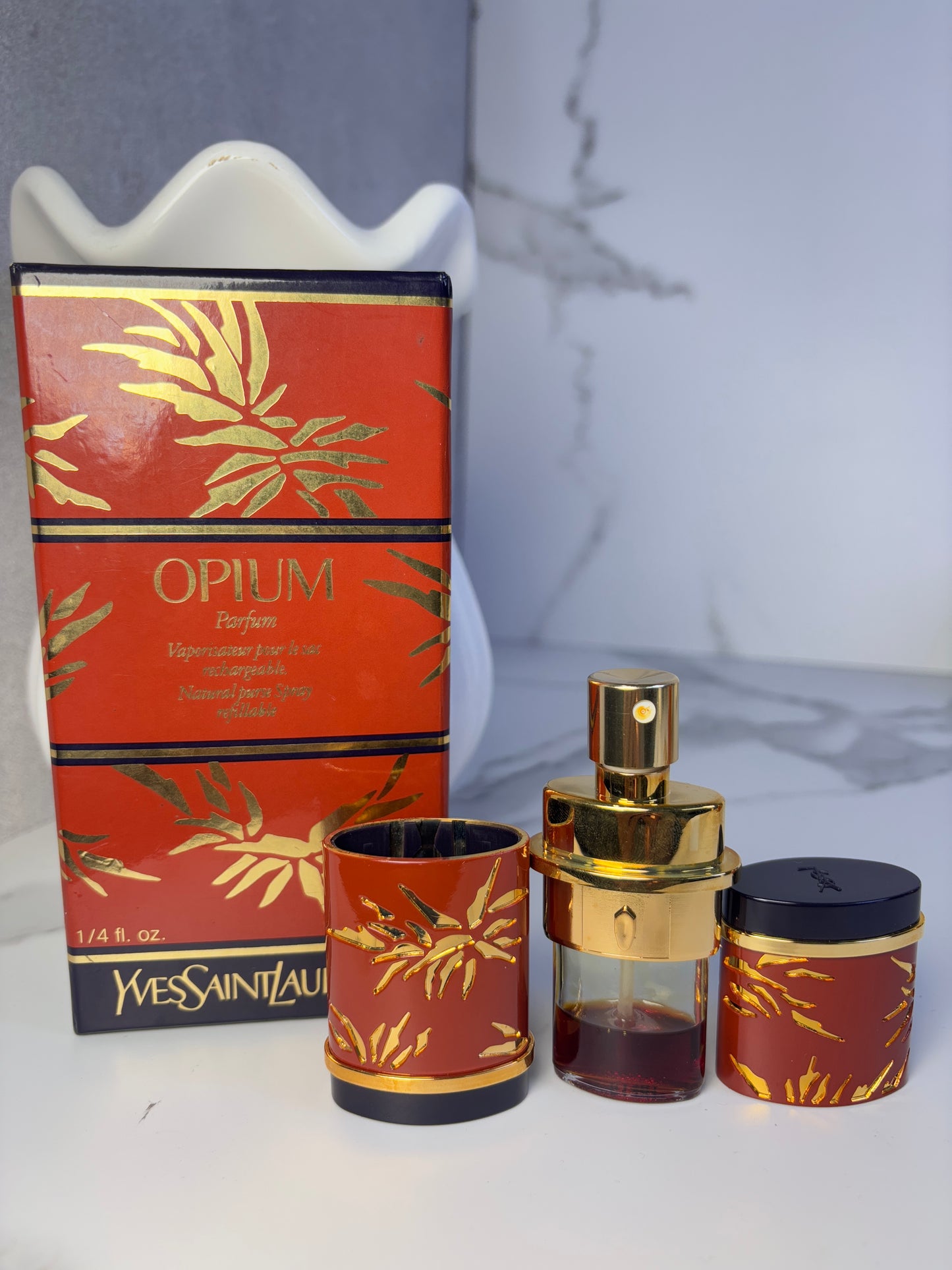 Auth Opium YSL 7.5ml 1/4 oz Parfum Perfume - 220326