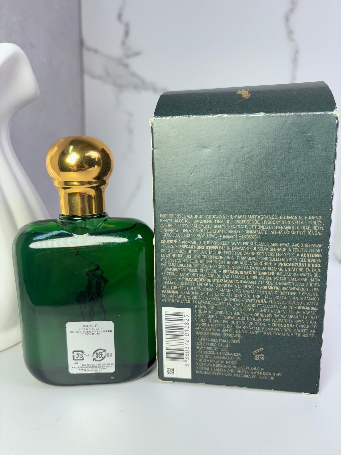 Auth Ralph Lauren Polo 118ml 4 oz eau de toilette EDT - 220325