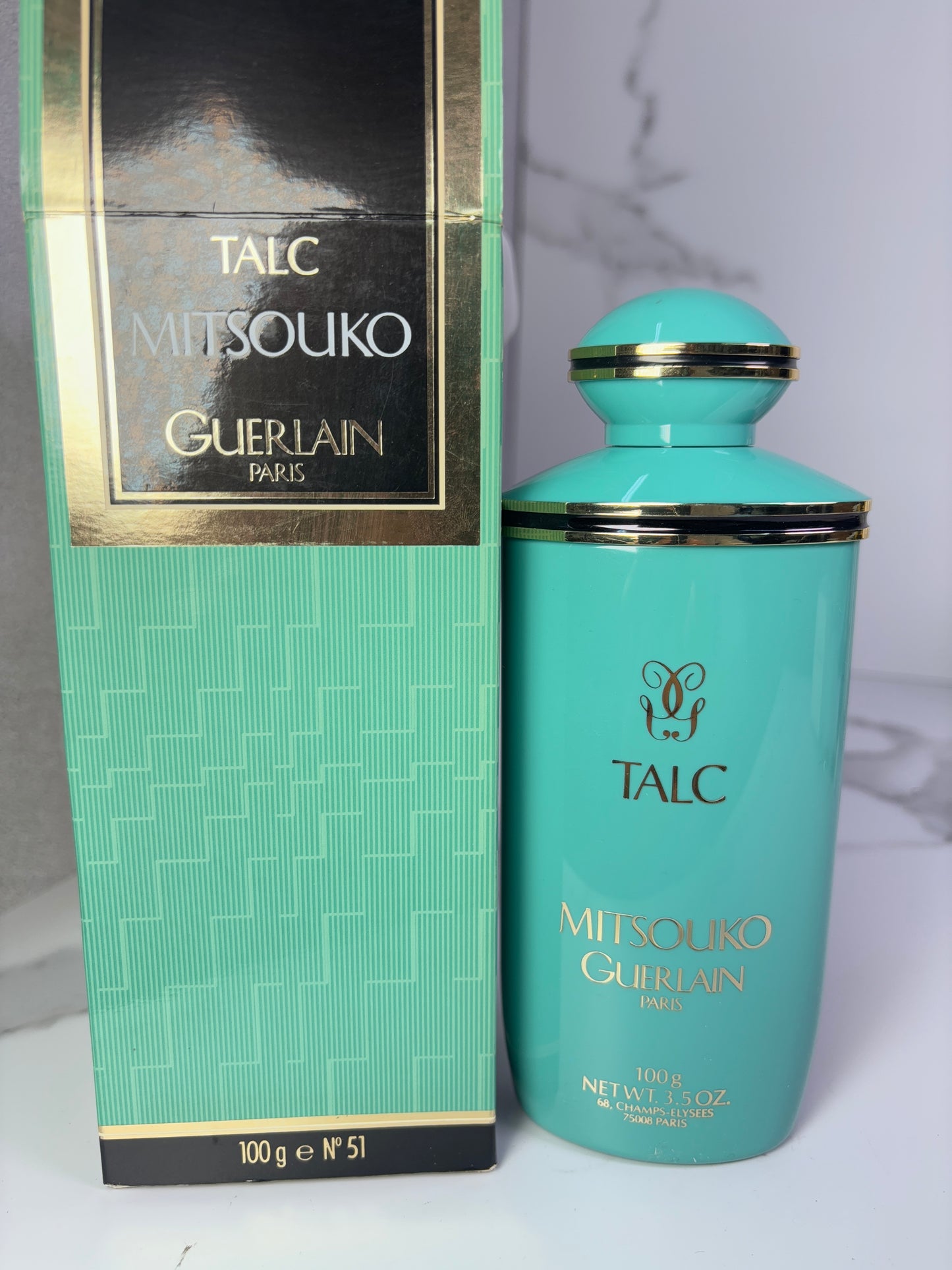 Auth Guerlain Mitsouko Talc 100g Powder - 220325