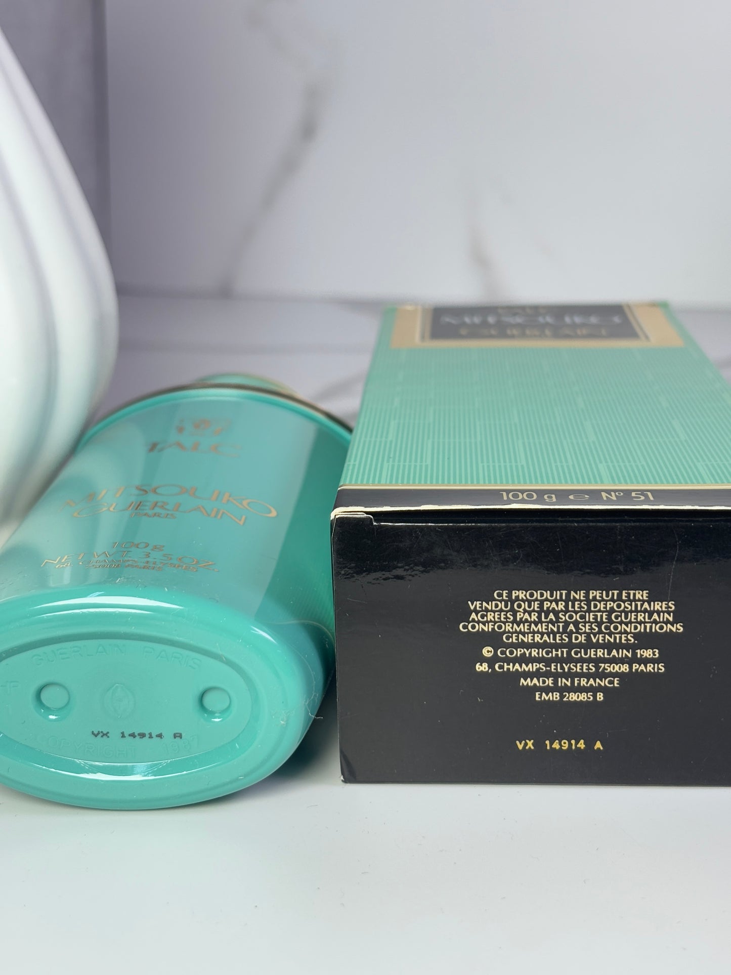 Auth Guerlain Mitsouko Talc 100g Powder - 220325