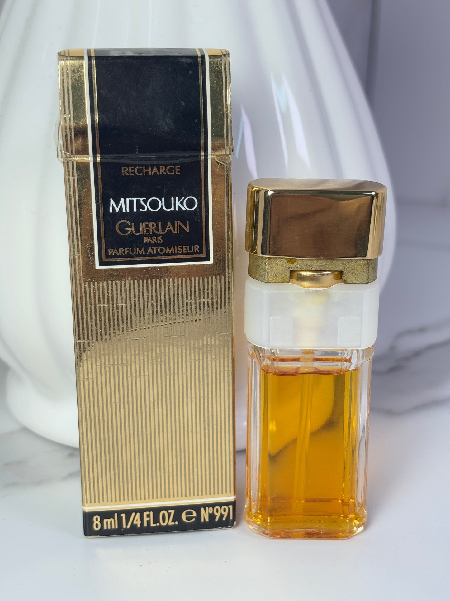 Auth Guerlain Mitsouko Recharge 8ml 1/3 oz Parfum Perfume - 220325