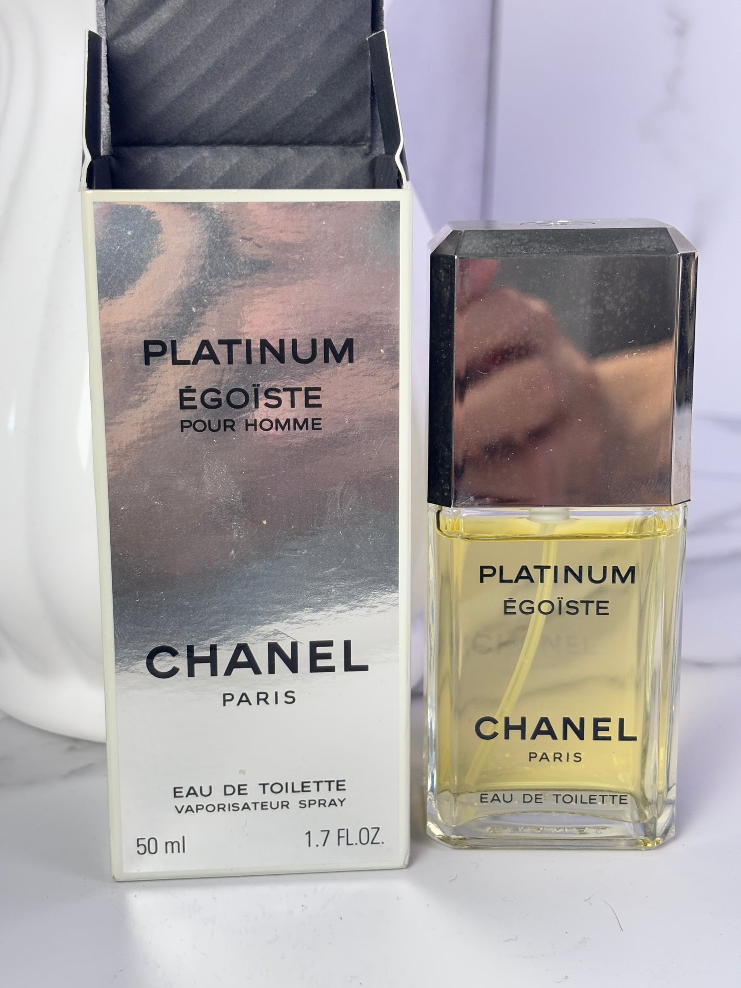 Auth Chanel Platinum 50ml 1.7 oz EDT eau de toilette - 220325
