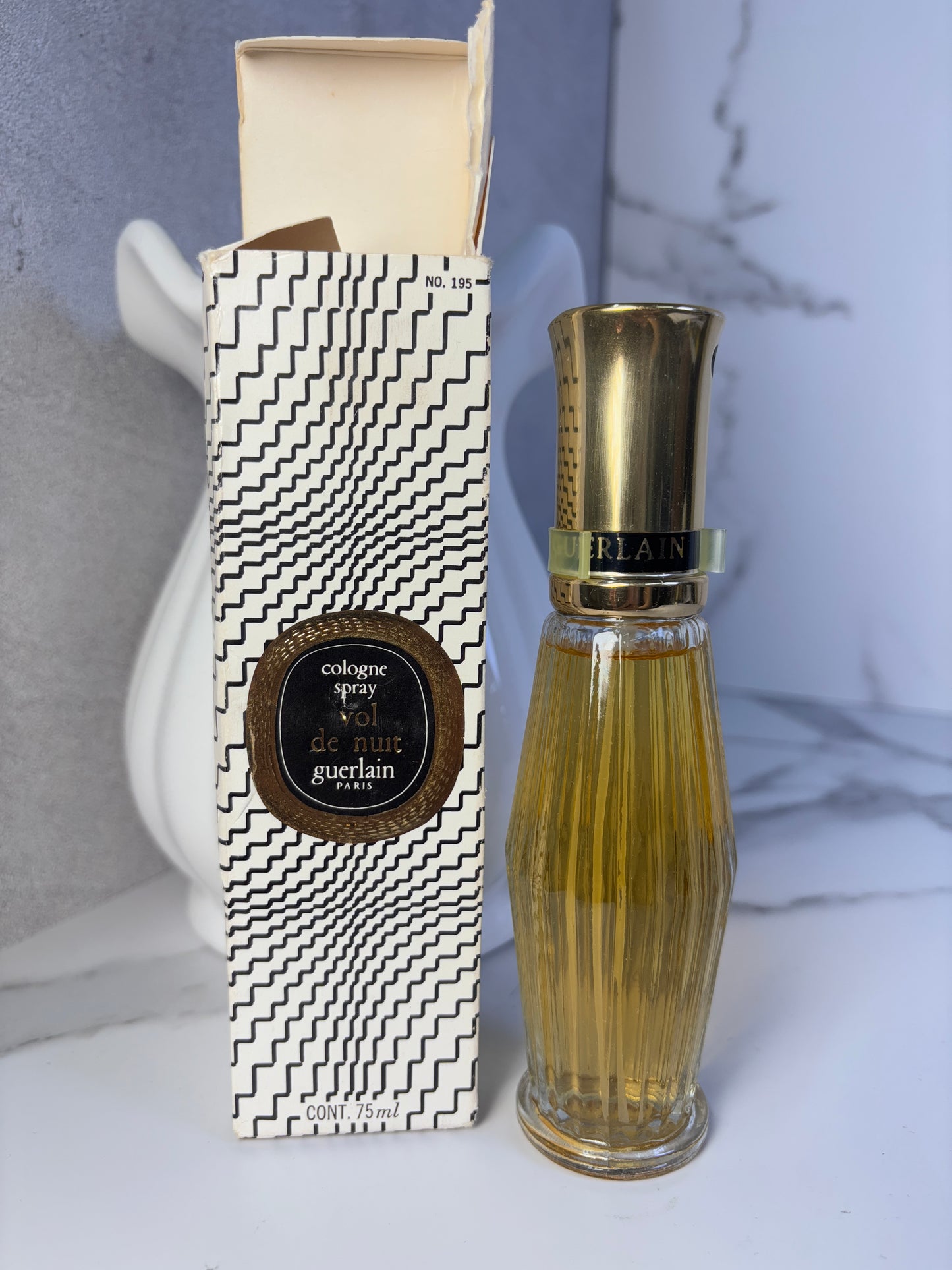 Auth Guerlain Vol de nuit 75ml 2.5 oz Eau de Cologne EDC - 010425