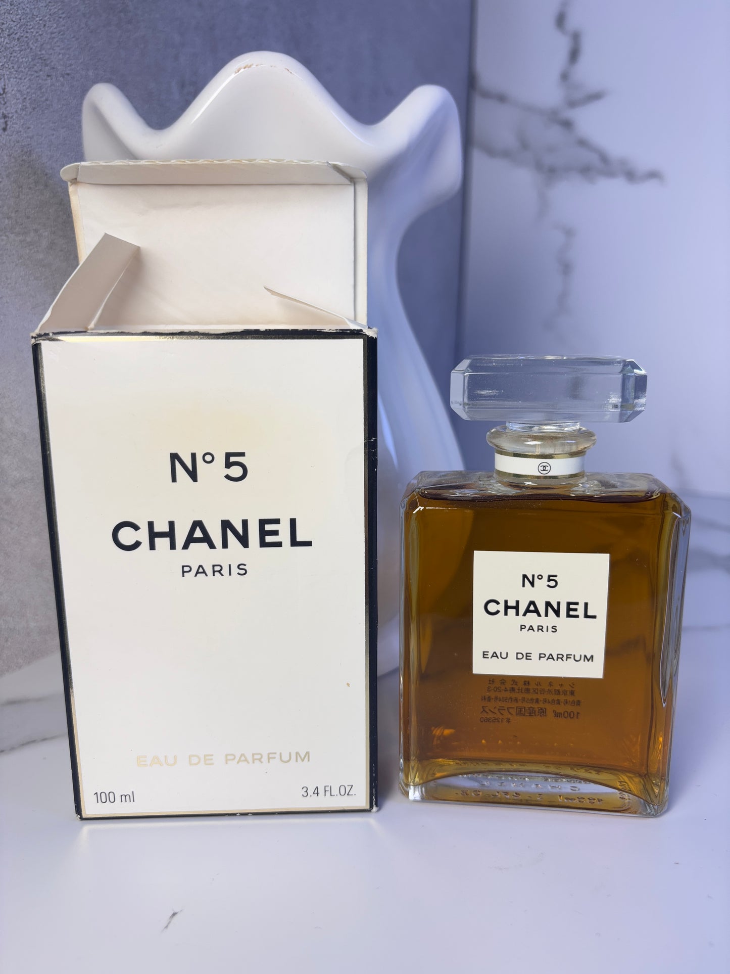 Auth Chanel No. 5 100ml 3.4 oz Eau de Parfum EDP - 010425