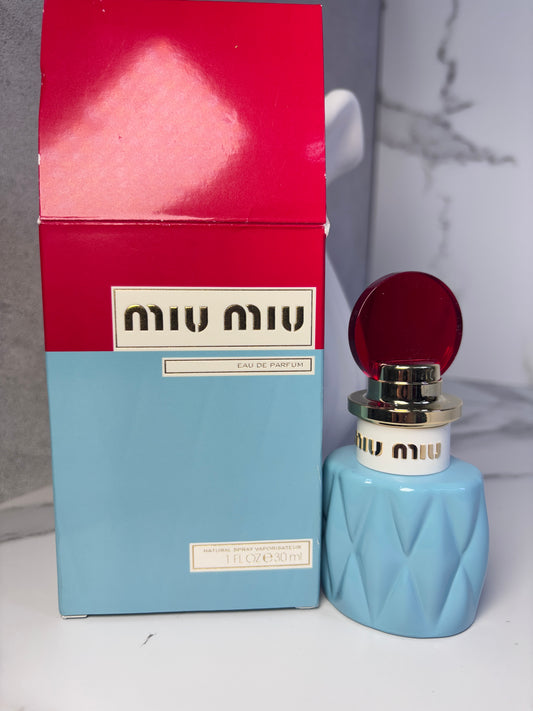 Auth Miu Miu  30ml 1 oz  Eau de Parfum EDP  - 010425