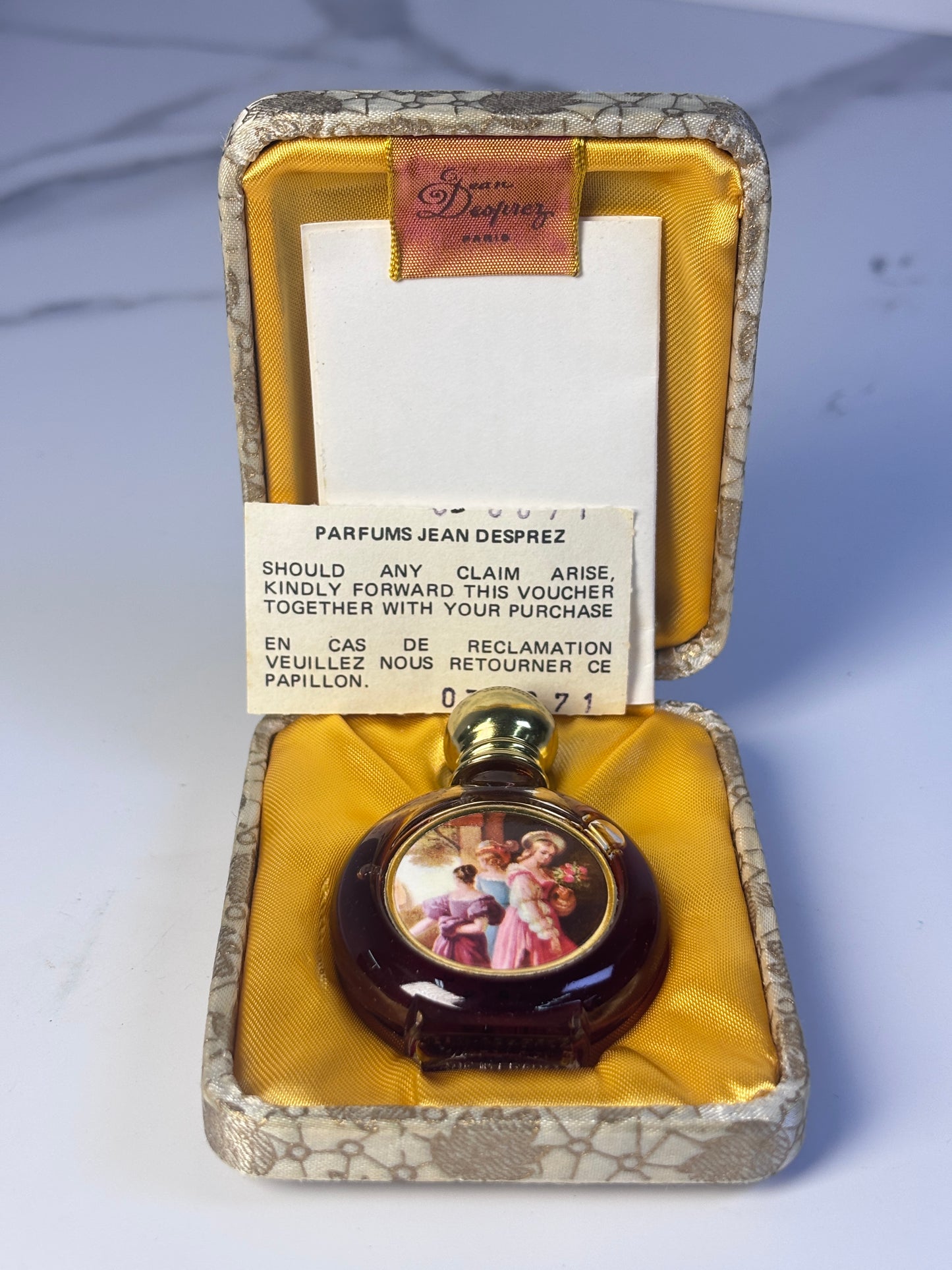 Auth Jean Desprez 7.5ml 1/4 oz Parfum Perfume - 010425