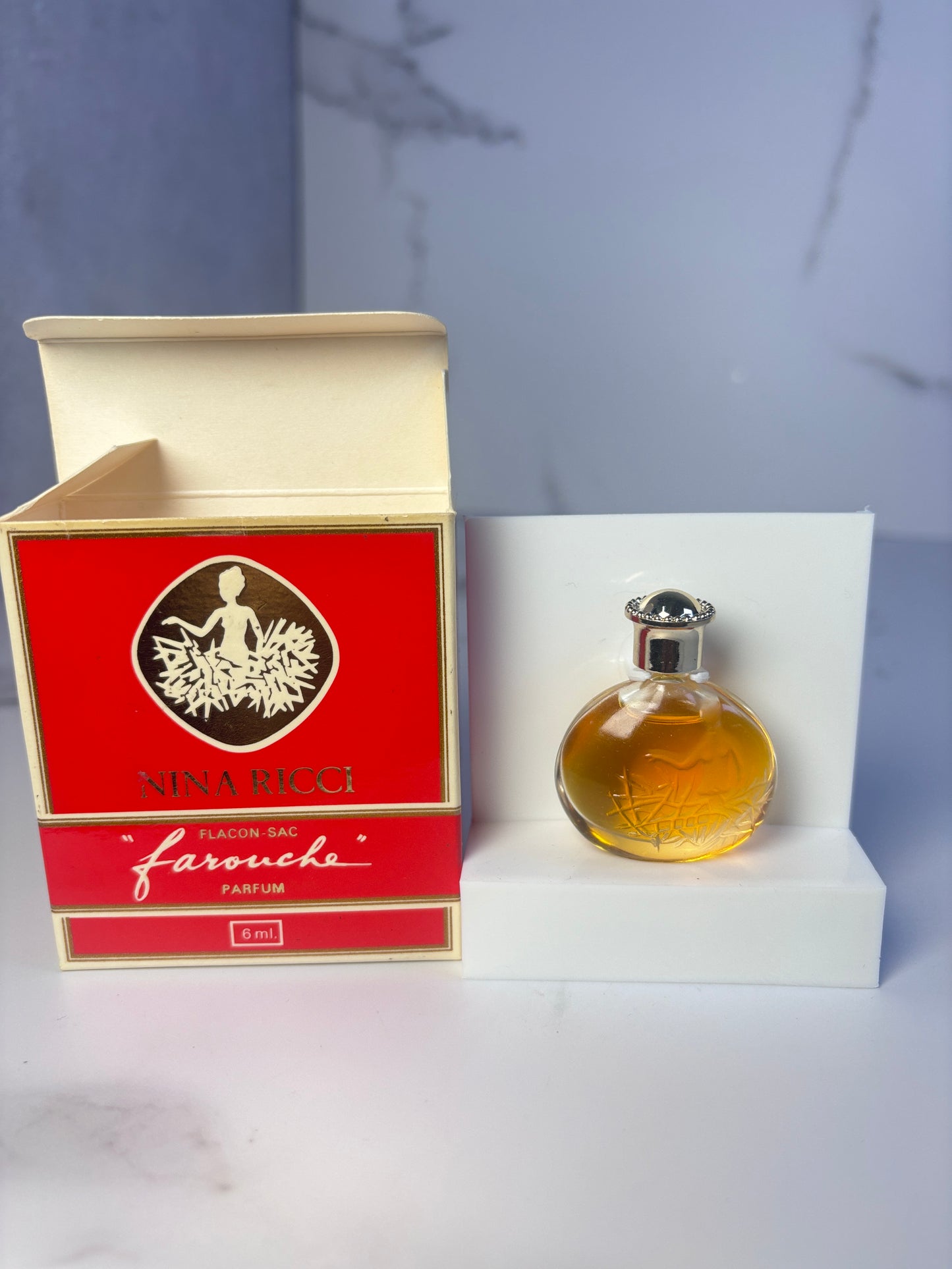 Auth Nina Ricci Farouche 6ml 1/5 oz Parfum Perfume - 010425