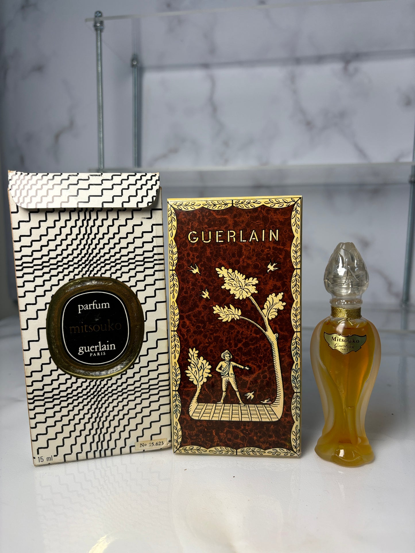 Sealed Guerlain Mitsouko 15ml Parfum 1/2 oz - 140524