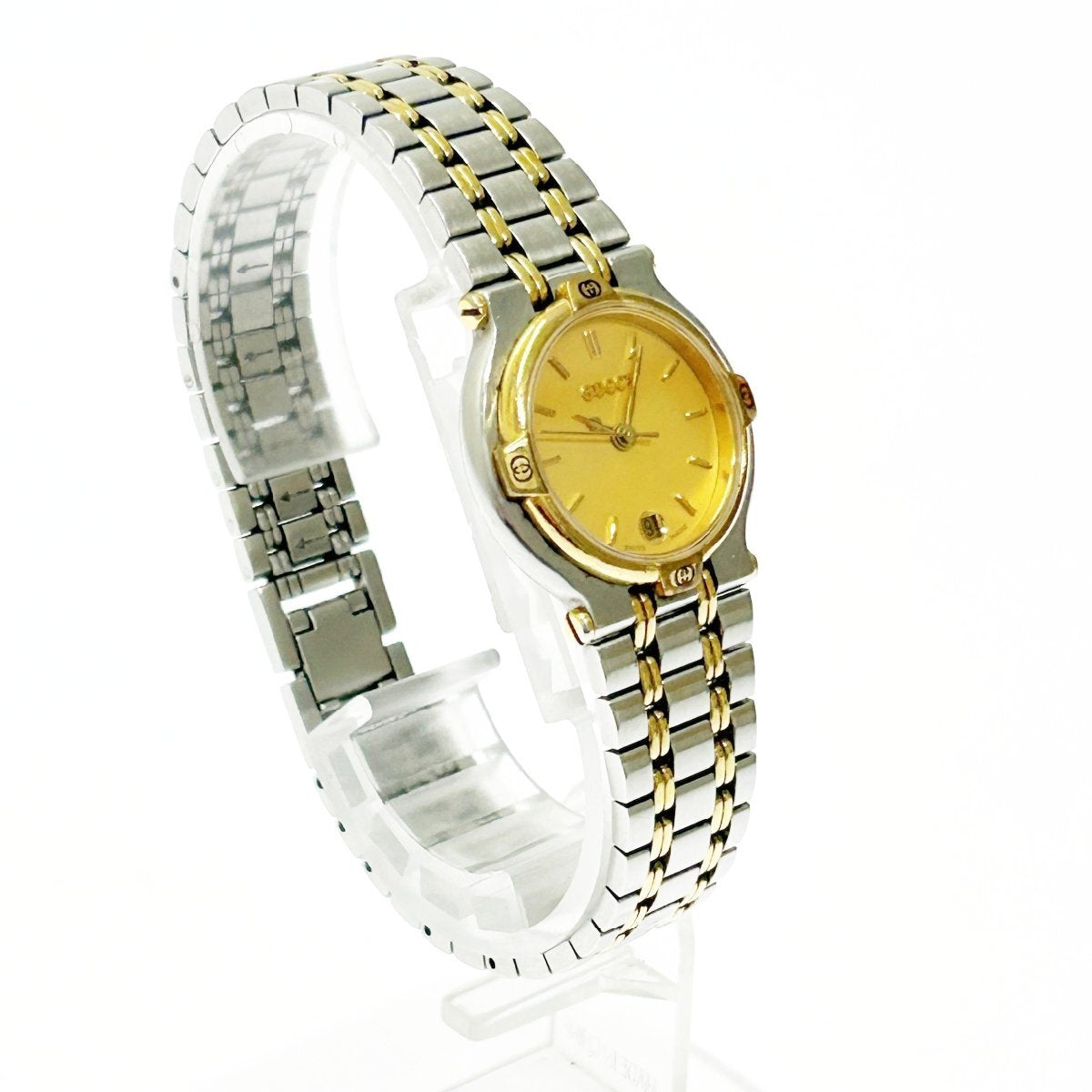 Rare Women Gucci gold tone watch - 060624
