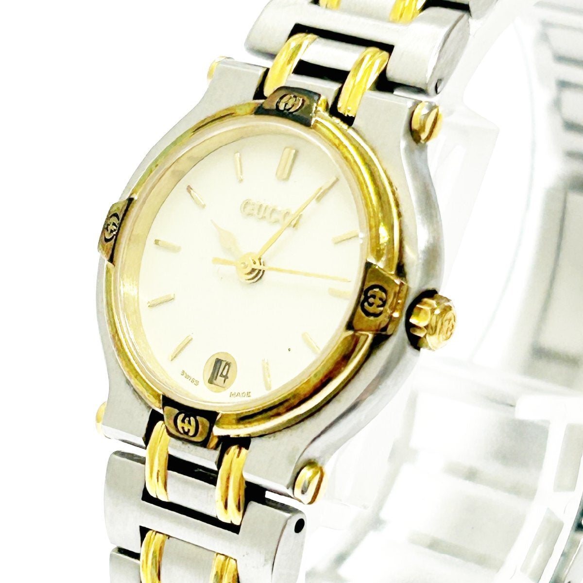 Rare Women Gucci gold tone watch - 060624