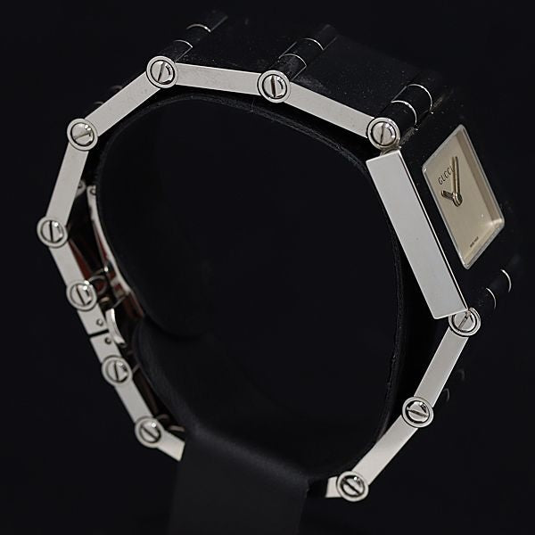 Rare Women Gucci silver tone watch - 060624