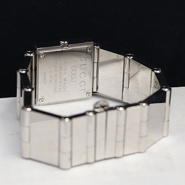 Rare Women Gucci silver tone watch - 060624