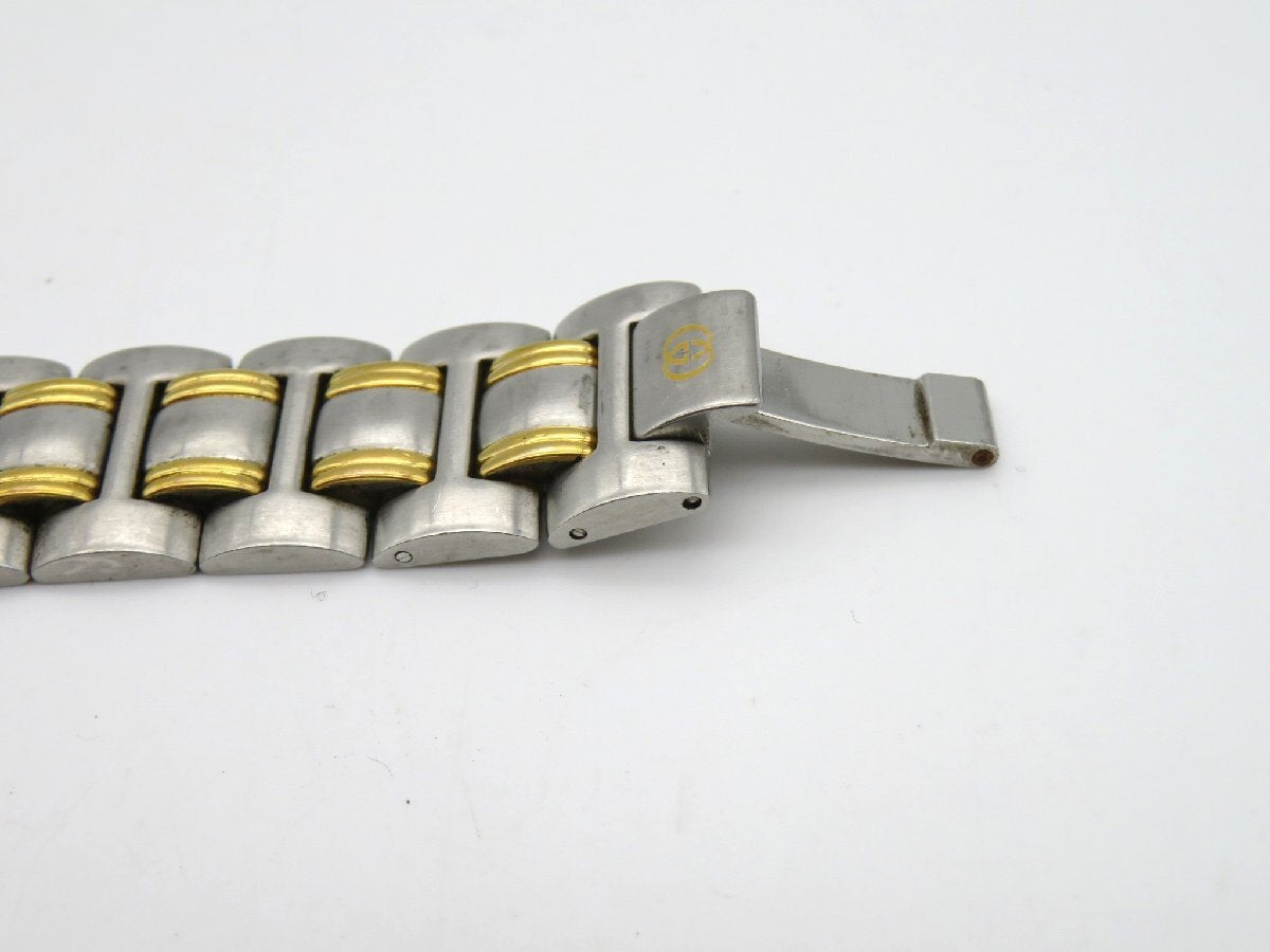 Rare Men Gucci silver tone watch - 060624
