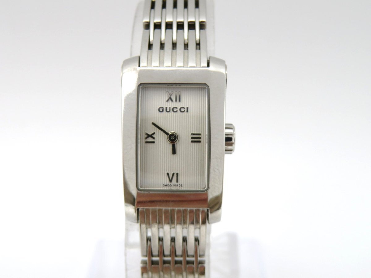 Rare Womenn Gucci silver tone watch - 060624