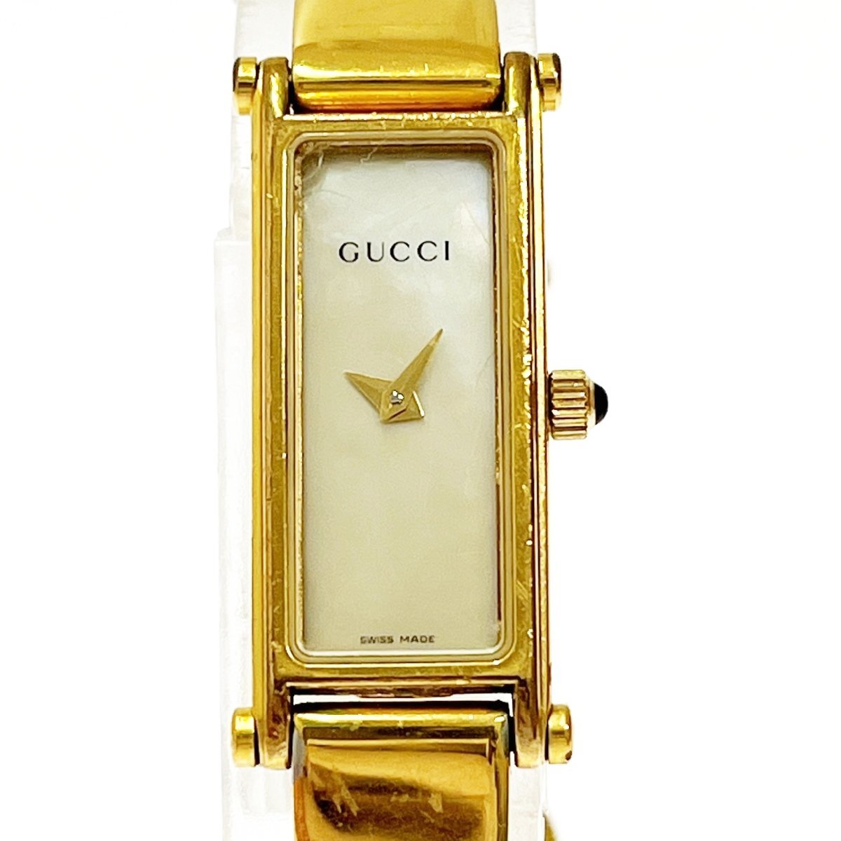 Rare Women Gucci gold tone watch - 060624