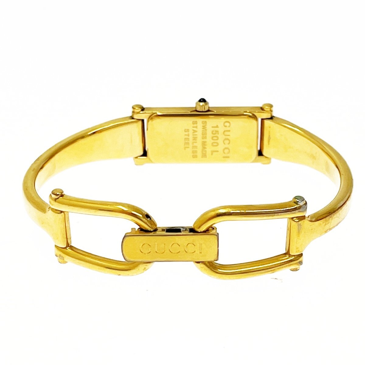 Rare Women Gucci gold tone watch - 060624