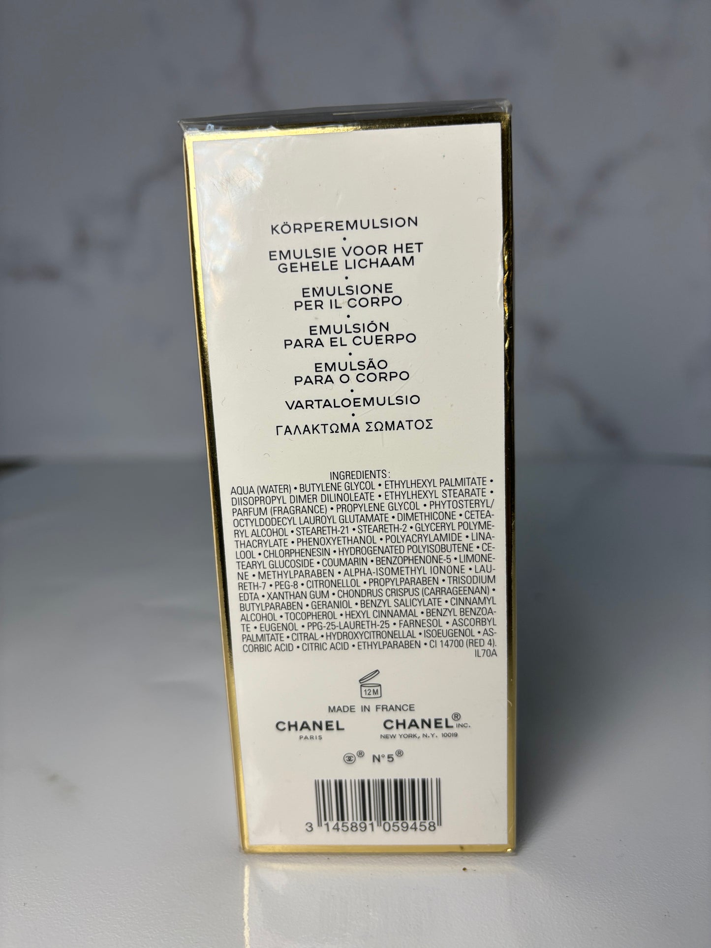 Sealed Chanel No. 5 Emulsion Pour Le corps Body Lotion 200ml 6.8 oz - 250624