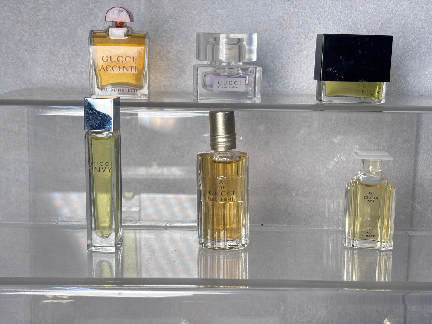 GUCCI Parfum 6ml 8ml Mini 7.5 ml EDT Envy accent - JUN-A5
