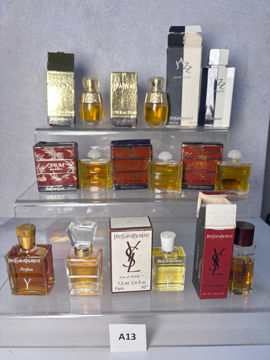 YSL Yves Saint Laurent Jazz Opium Champagne Mini miniature EDT parfum - JUN-A15