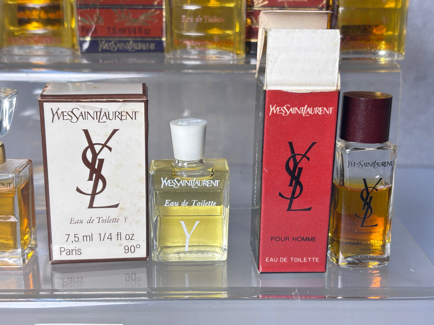 YSL Yves Saint Laurent Jazz Opium Champagne Mini miniature EDT parfum - JUN-A15