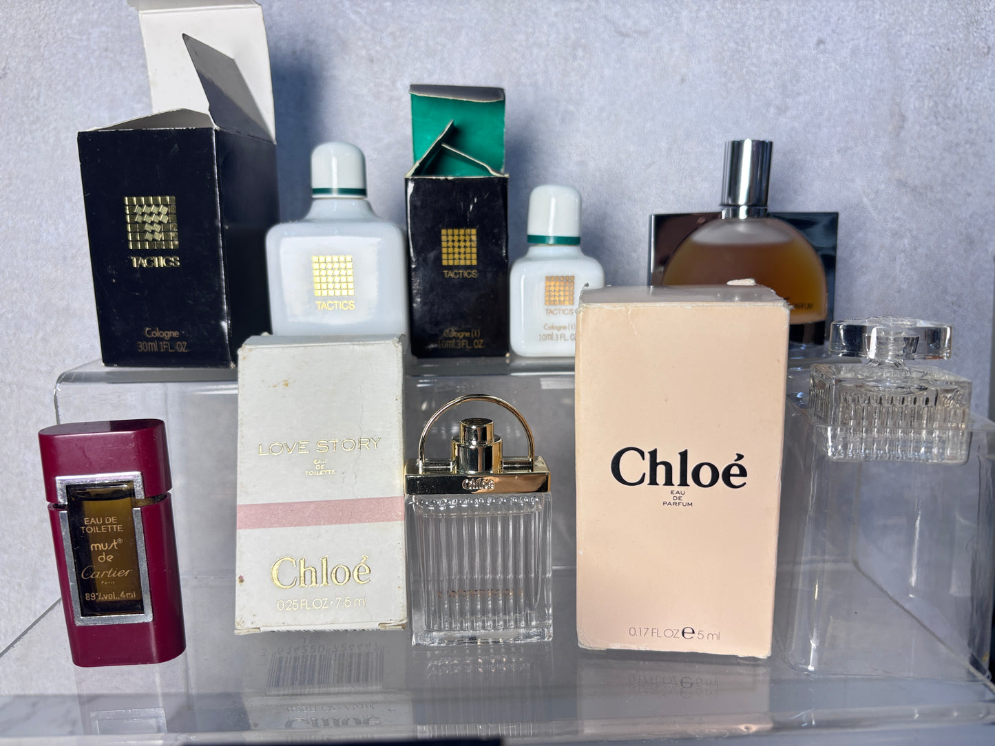 Cartier Chloe Tactics Shiseido Mini miniature EDT parfum - JUN-A14