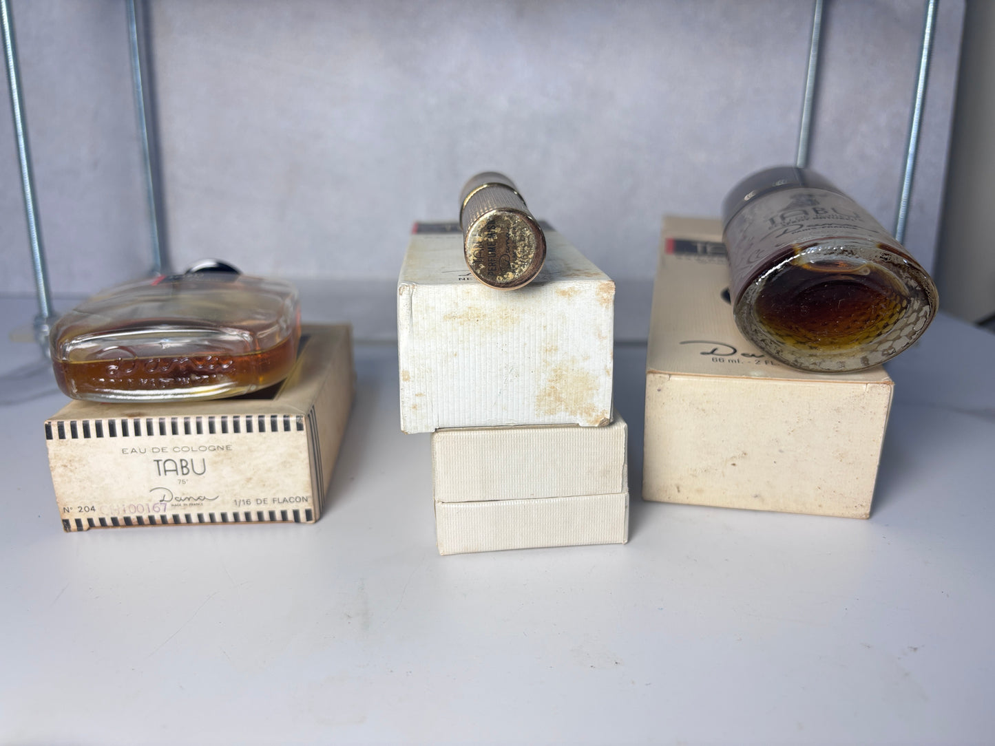 Lot Tabu Dana EDC 50ml , 7.5ml Parfum, Dana 66ml 2 oz - 230625