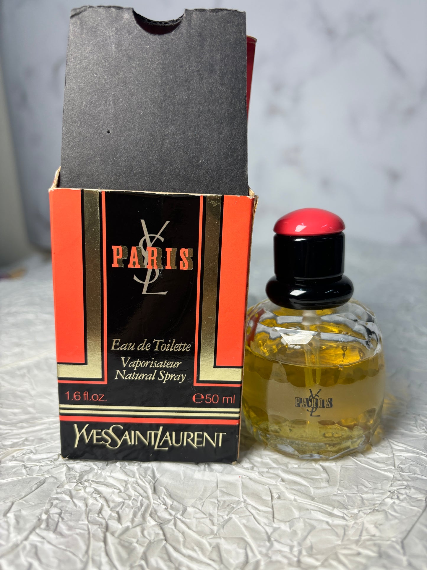 Rare YSL Yves Saint Laurennt 50ml 1.7 oz Eau de Toilette EDT - 230824-2