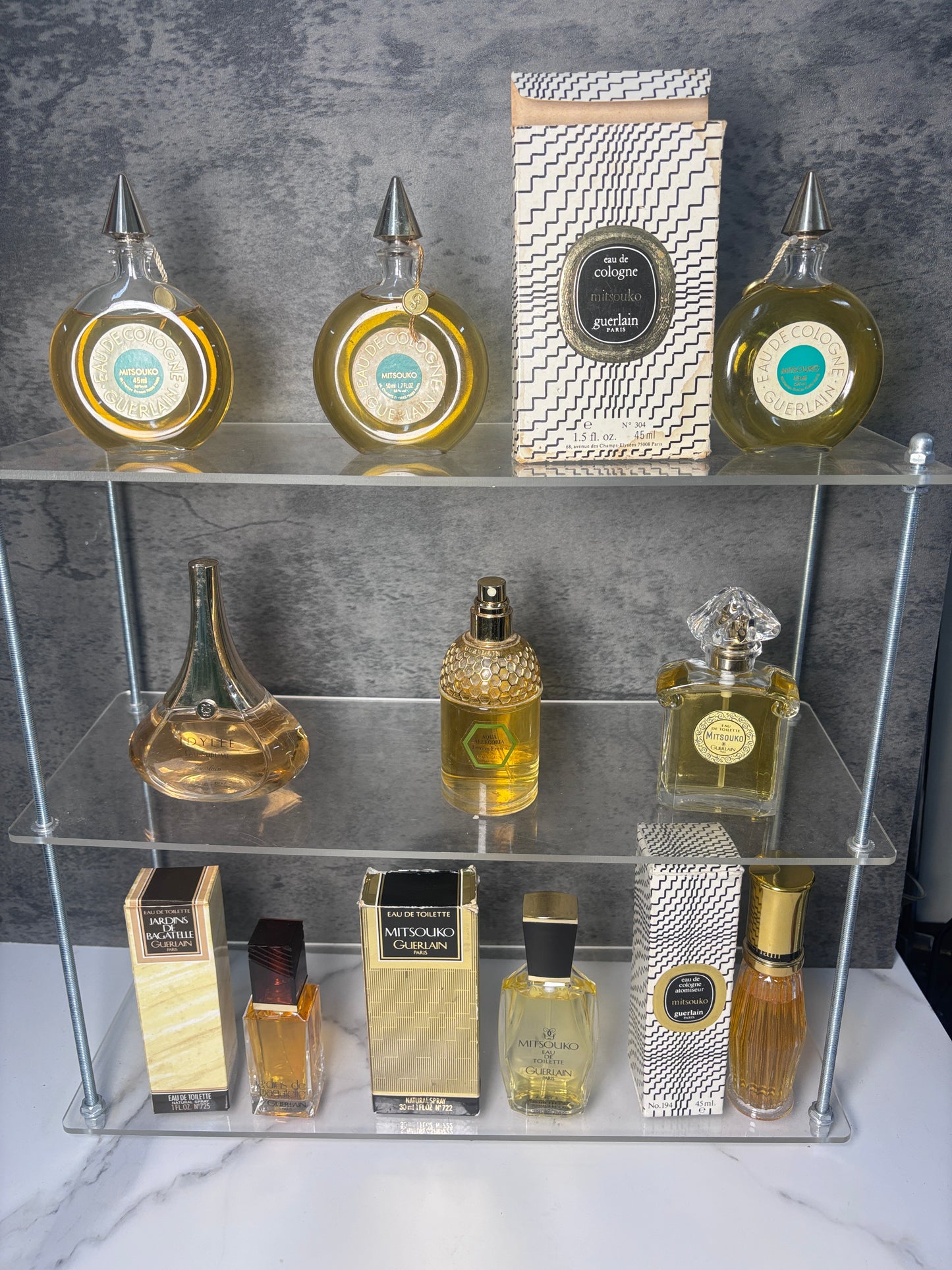 Guerlain Mitsouko 45ml EDC IDYLLE , AQUA - TRE 160725